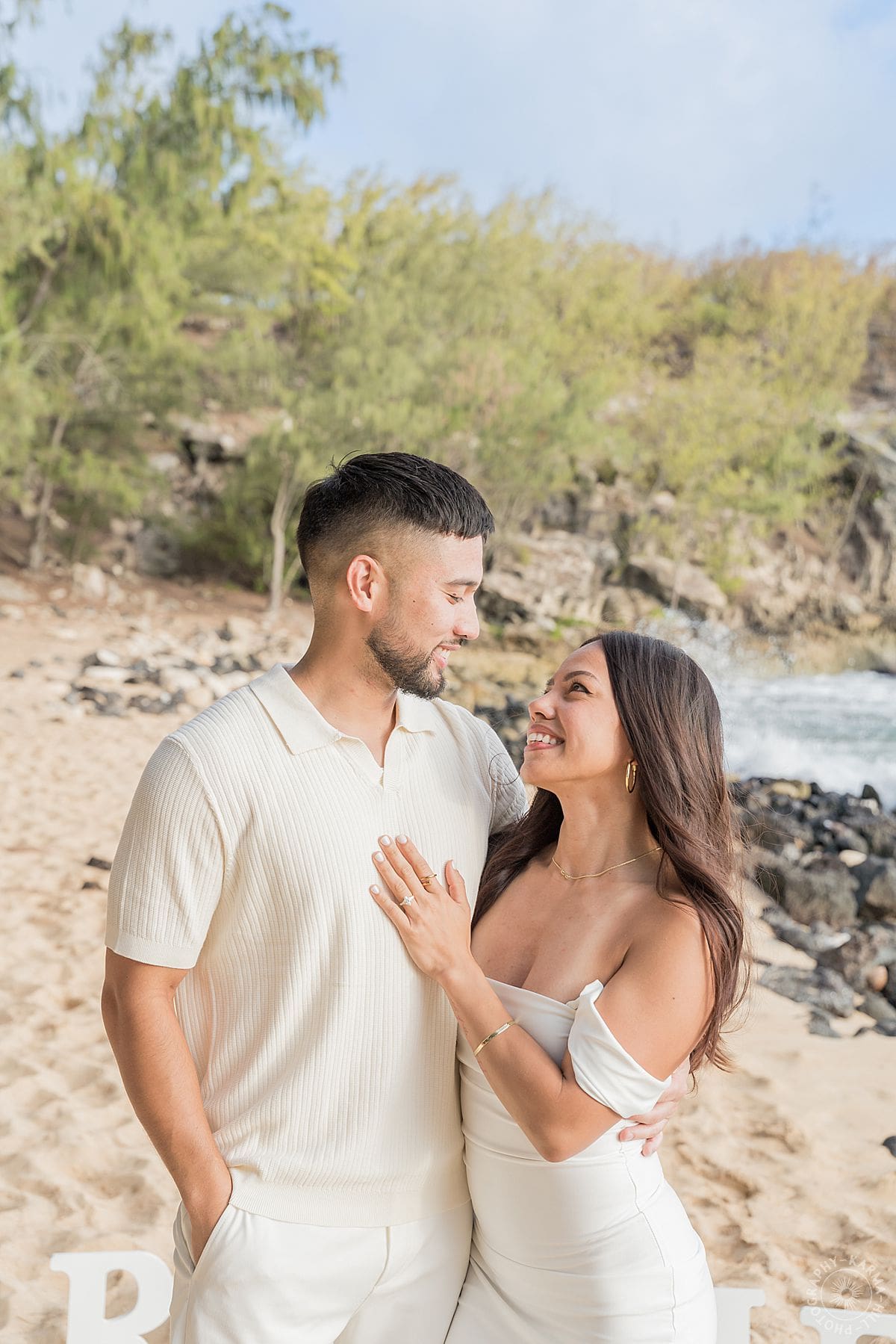 kauai proposal portrait 