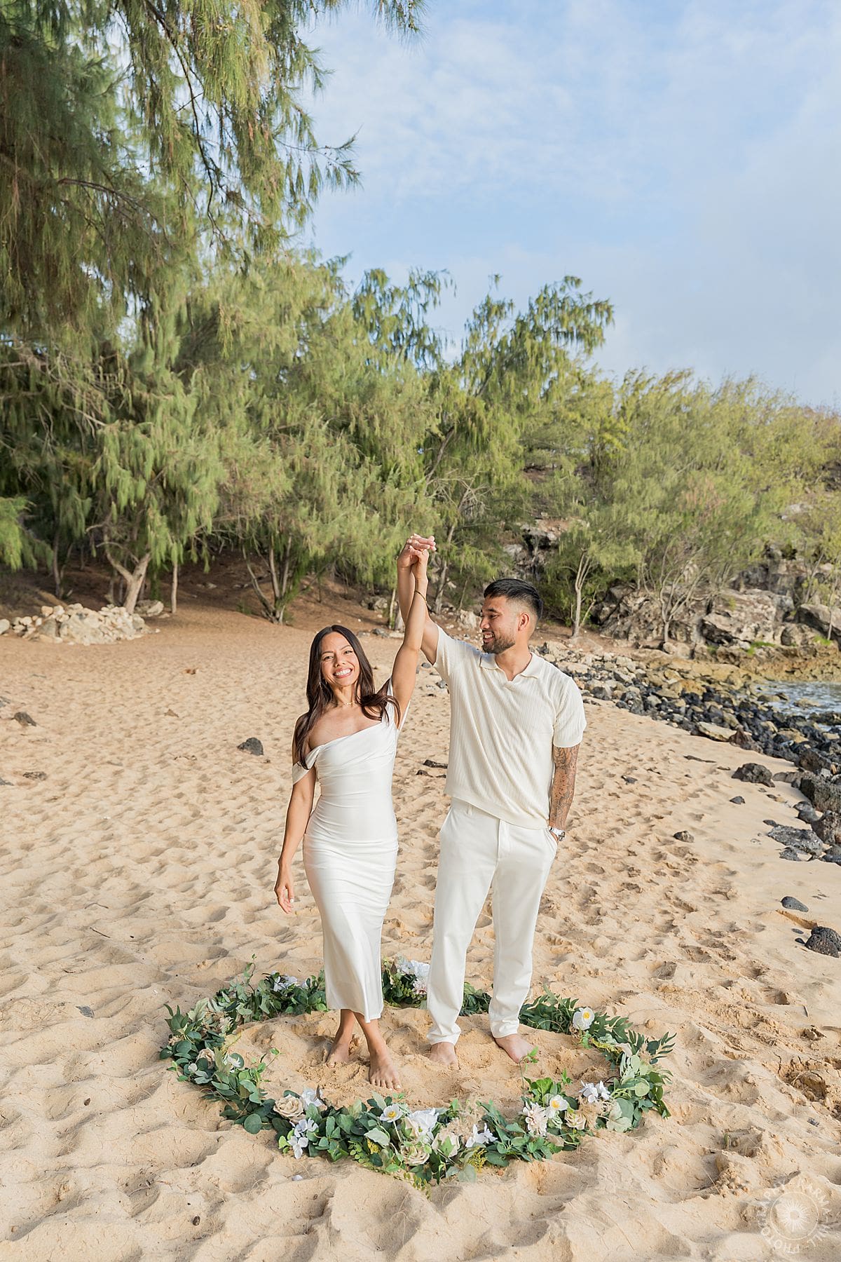 kauai proposal portrait 