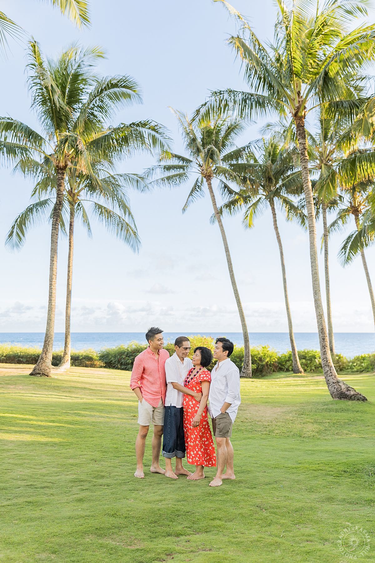 Kauai family portrait