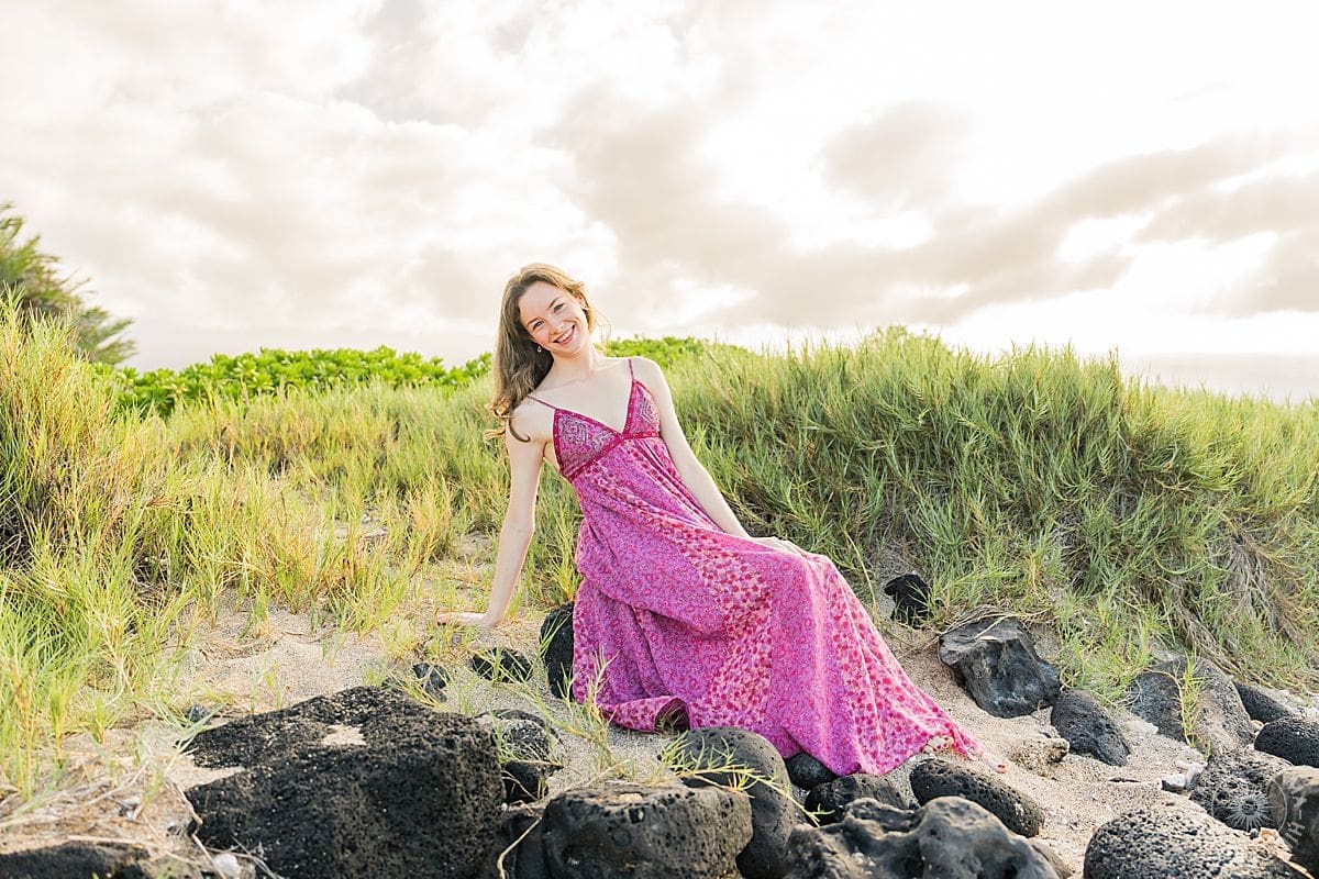 Big Island senior portrait