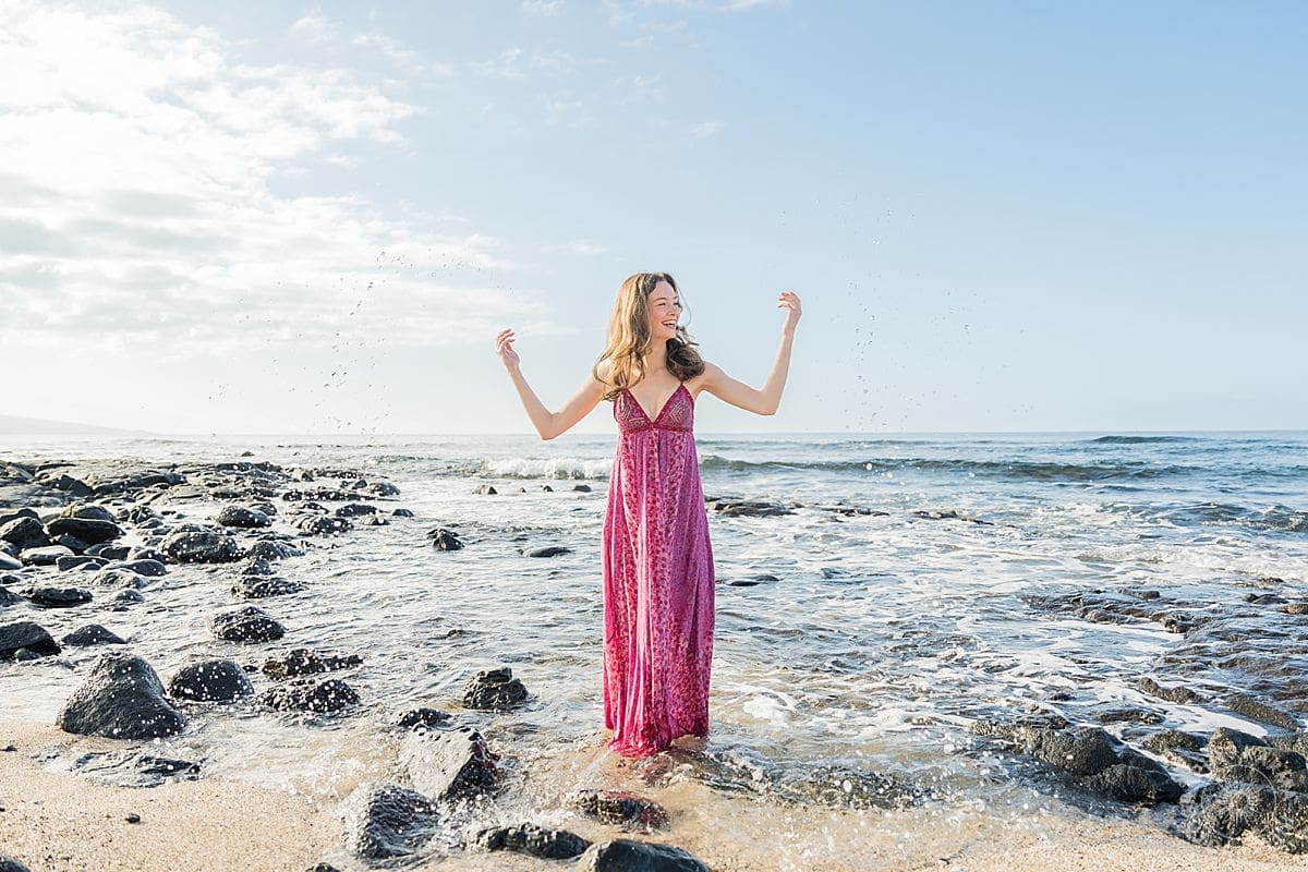 Big Island senior portrait