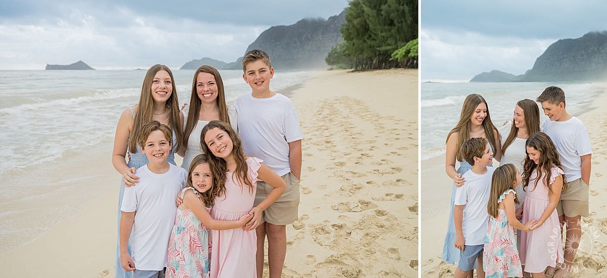 OAHU FAMILY PORTRAIT