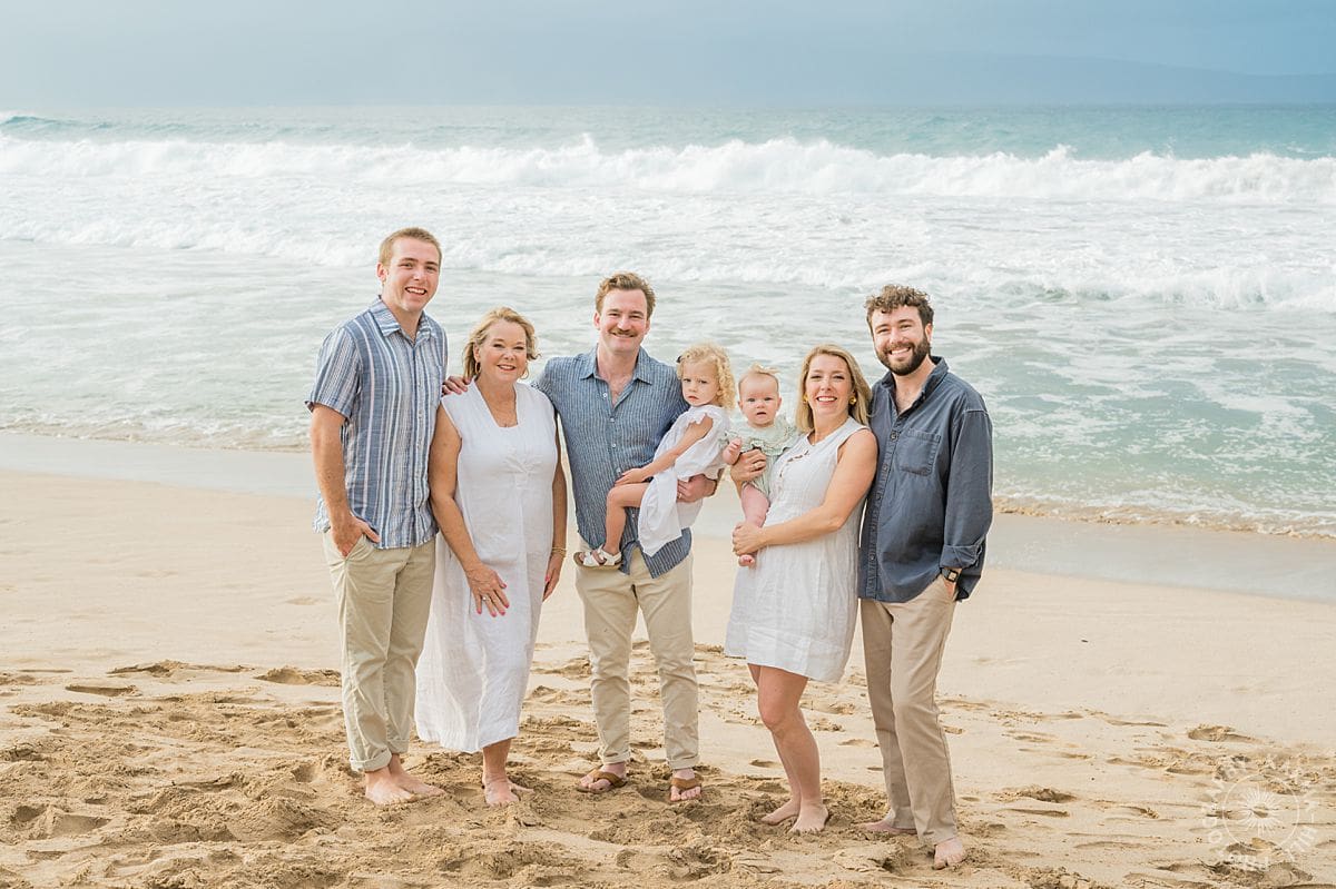 Maui family portrait 