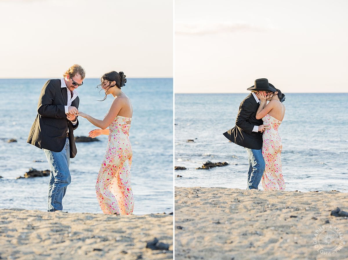 Big Island Proposal Portrait