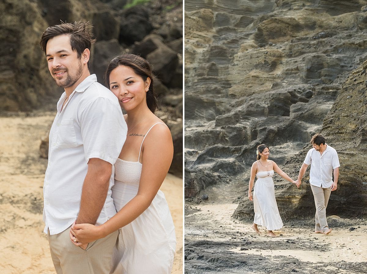 Oahu Engagement Portraits