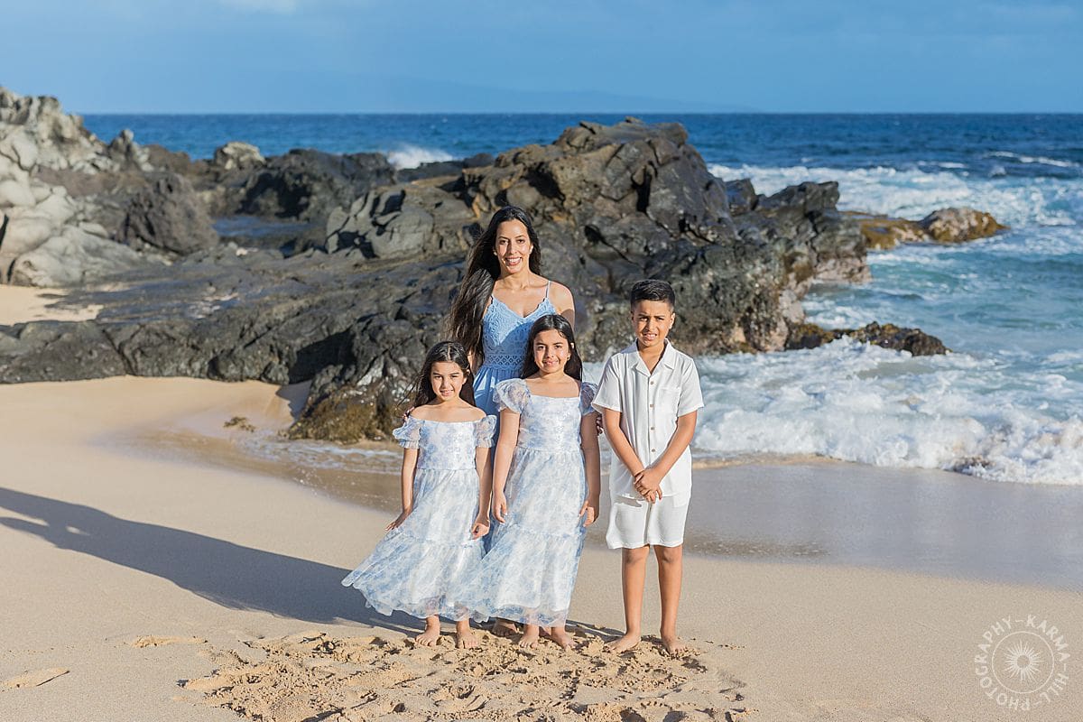 Maui family portrait