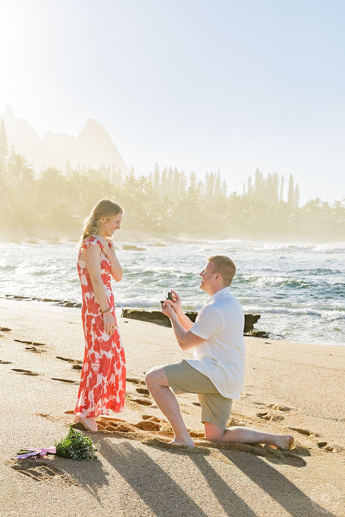 Kauai proposal portrait