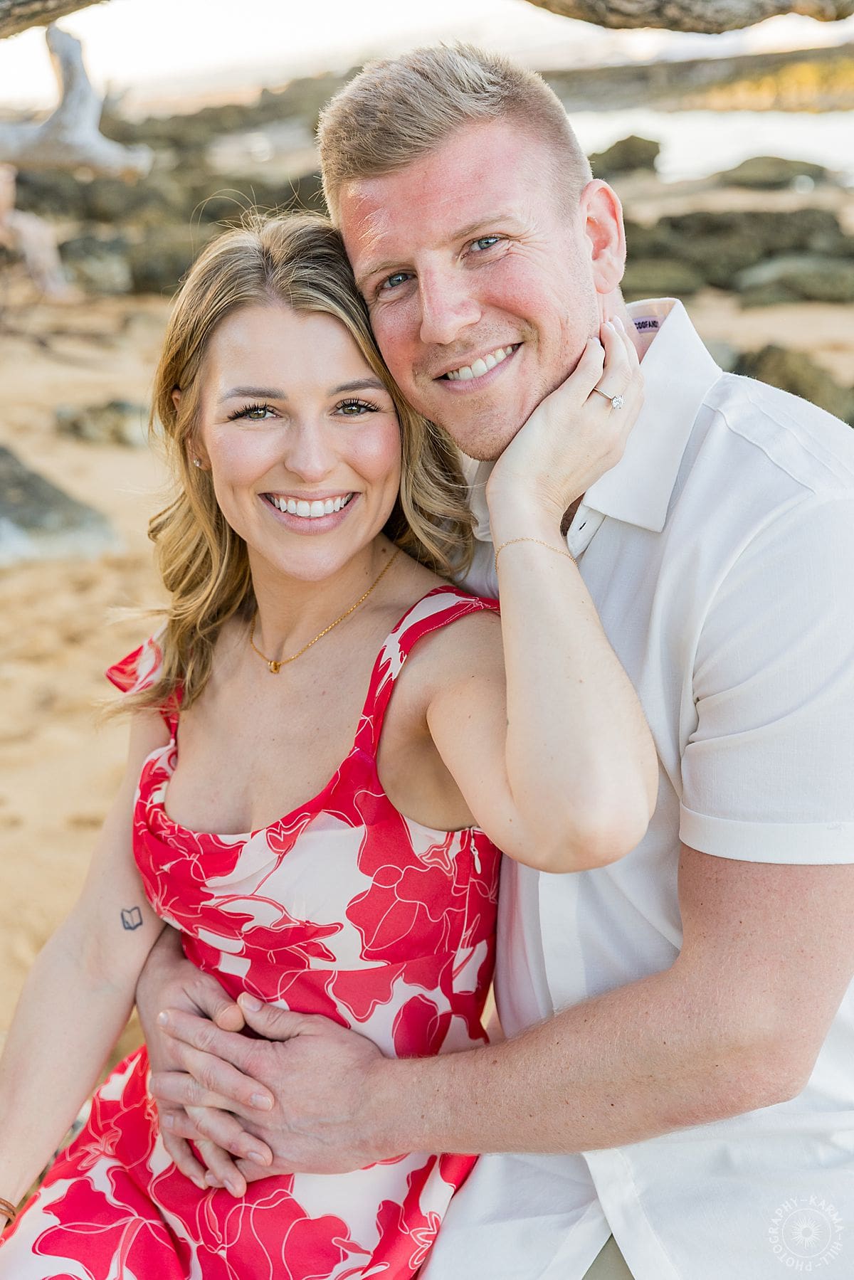 Kauai proposal portrait