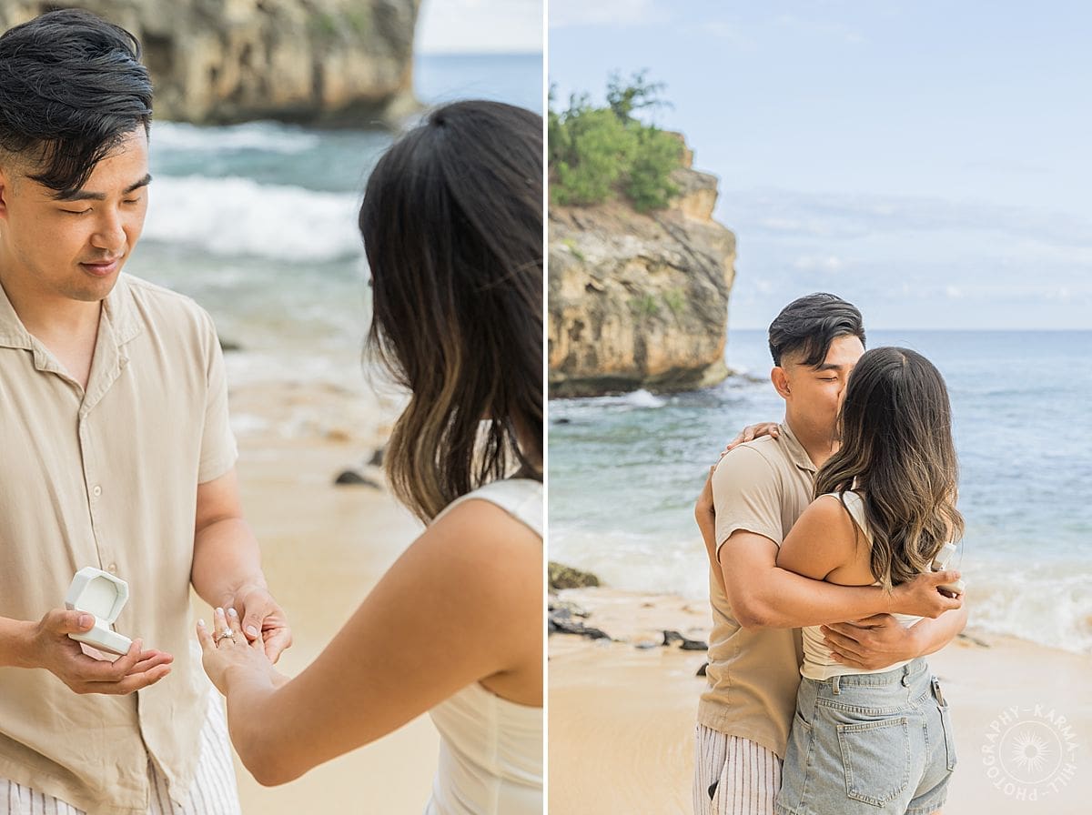 Kauai proposal portrait