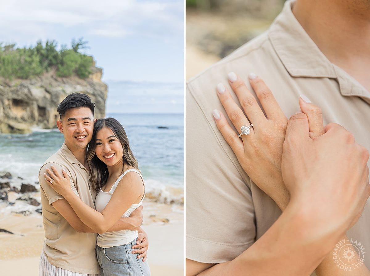 Kauai proposal portrait