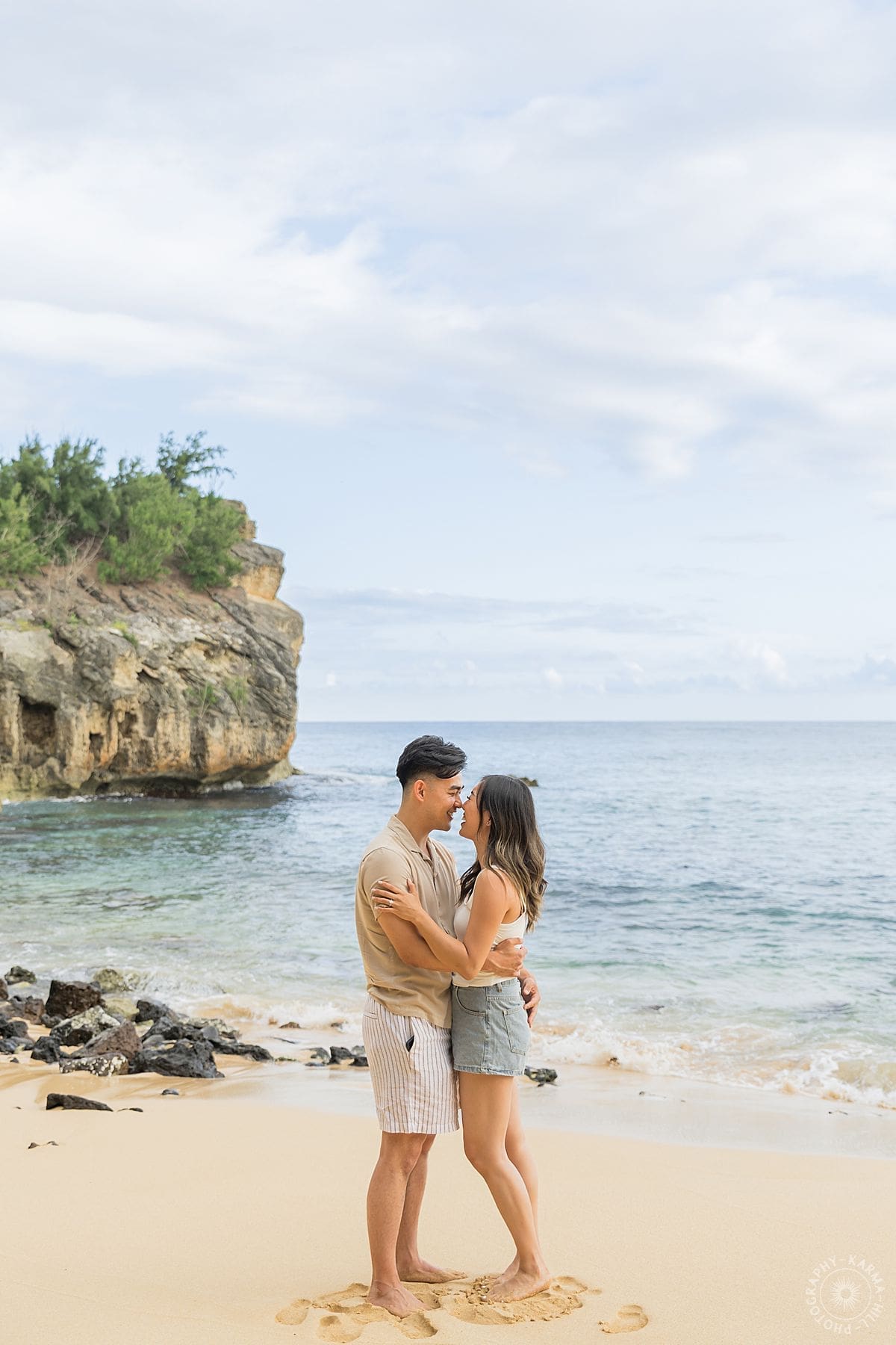 Kauai proposal portrait