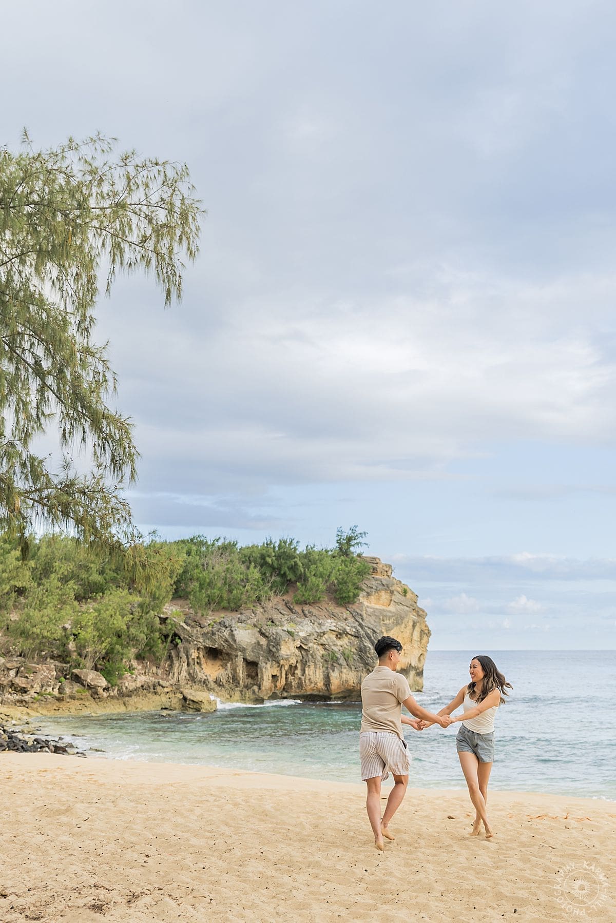Kauai proposal portrait