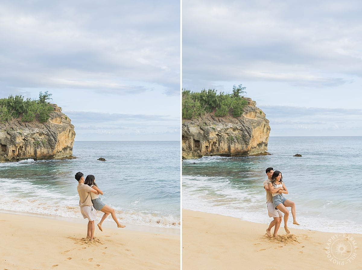 Kauai proposal portrait