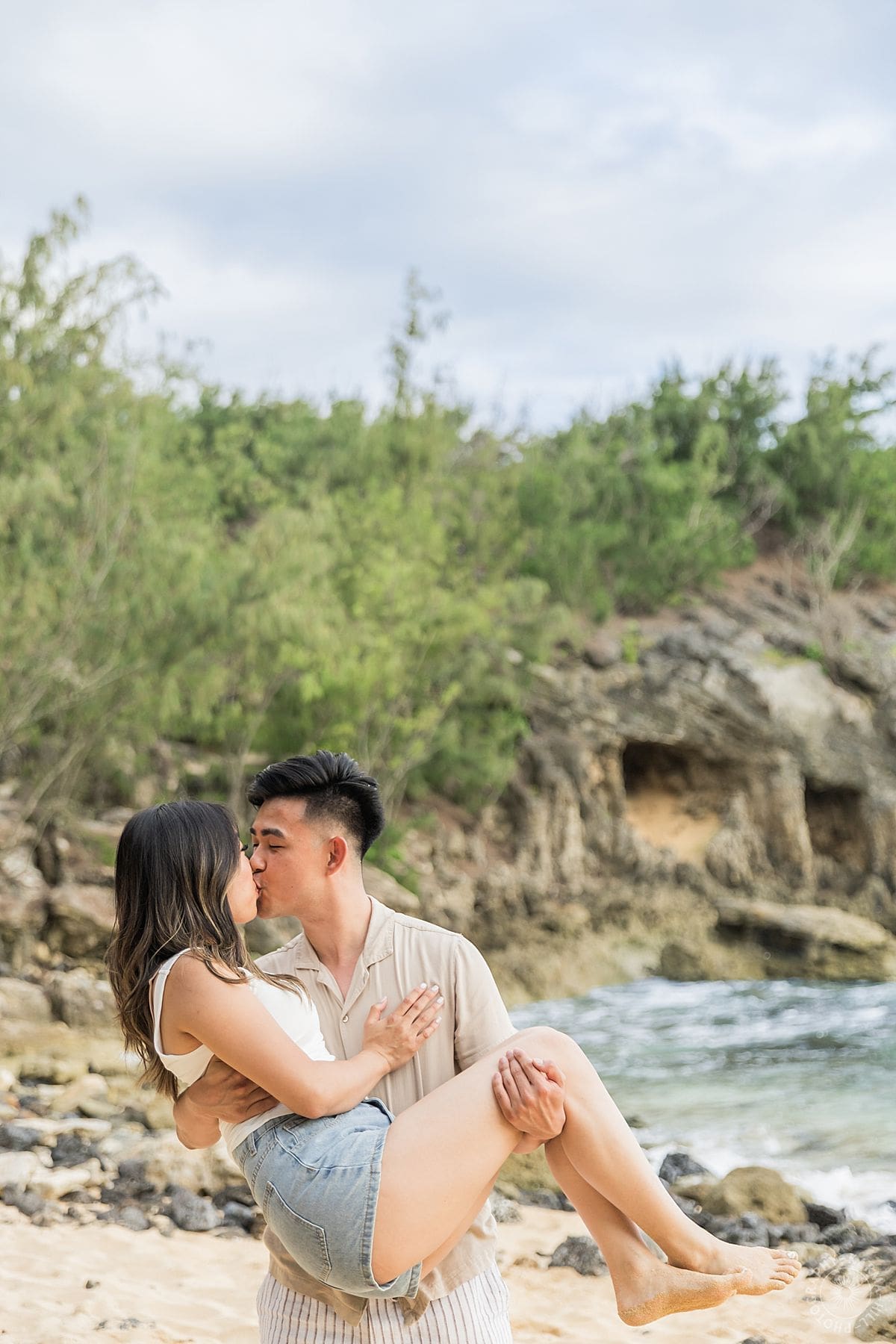 Kauai proposal portrait