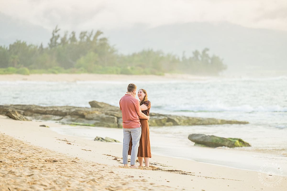 Oahu proposal portrait