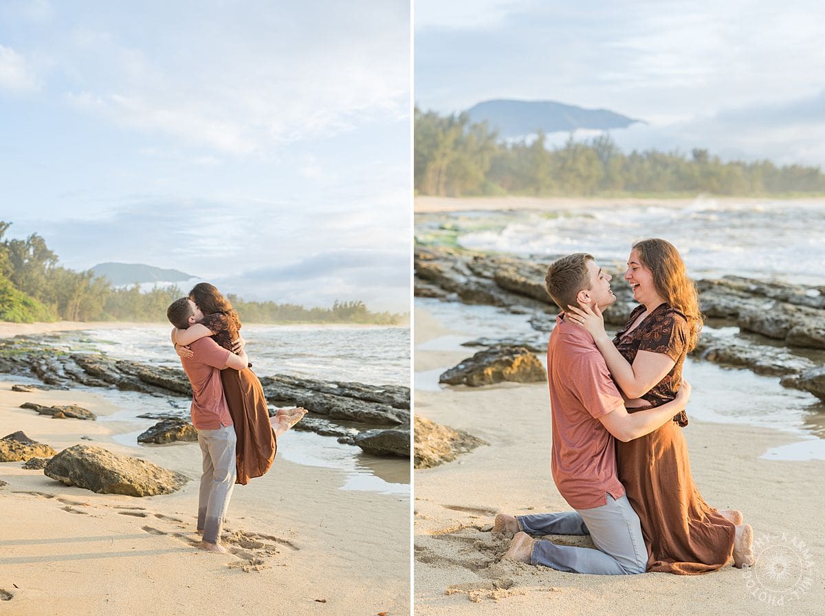 Oahu proposal portrait