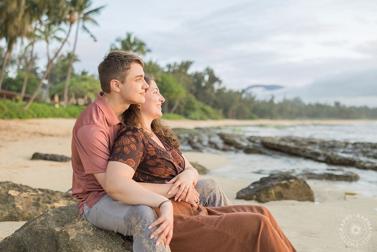 Oahu proposal portrait
