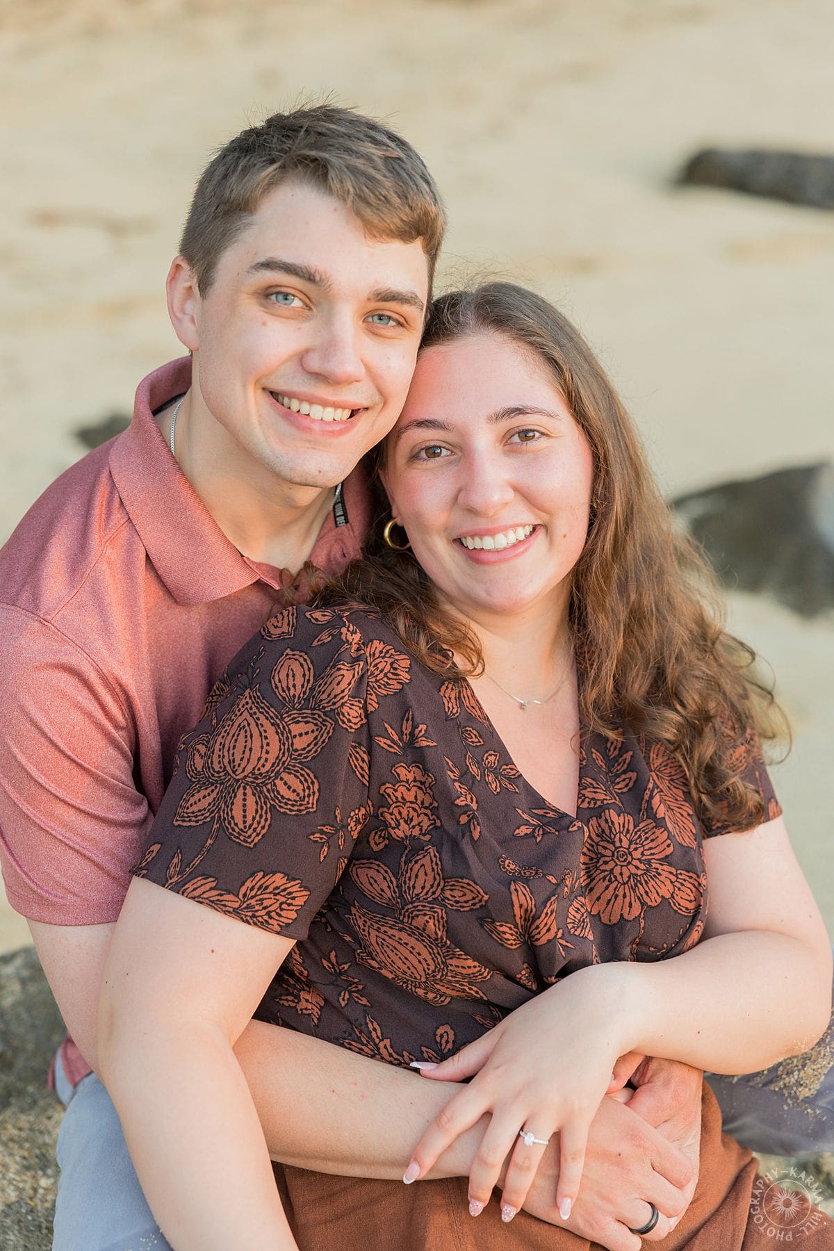 Oahu proposal portrait