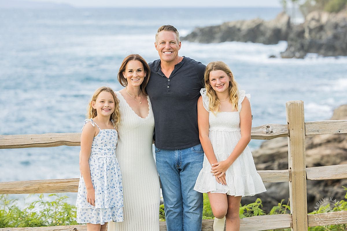 Maui family portrait