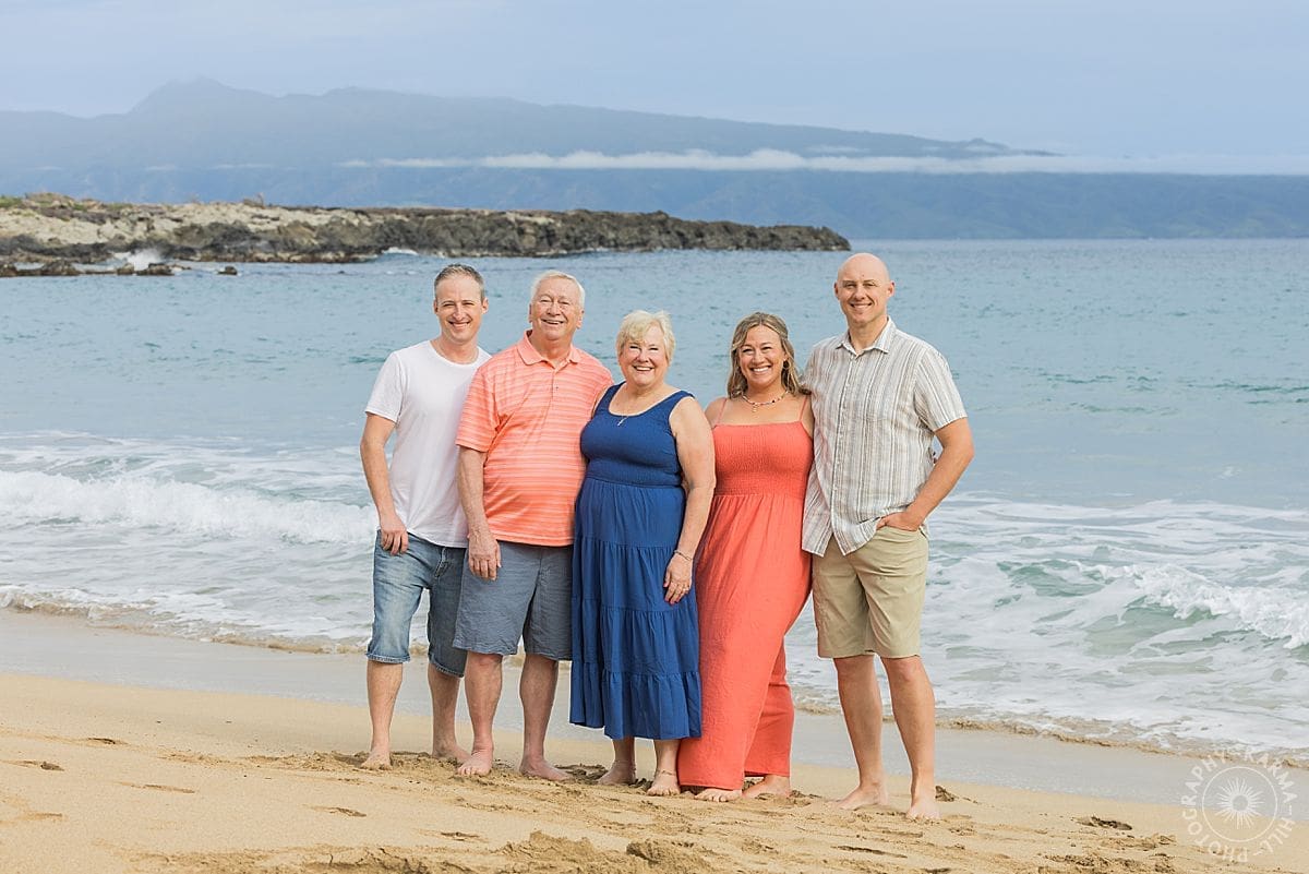 Maui family portrait