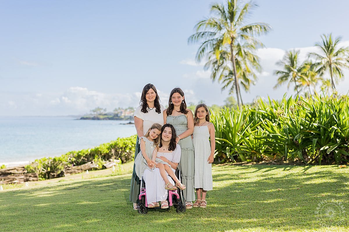Maui family portrait