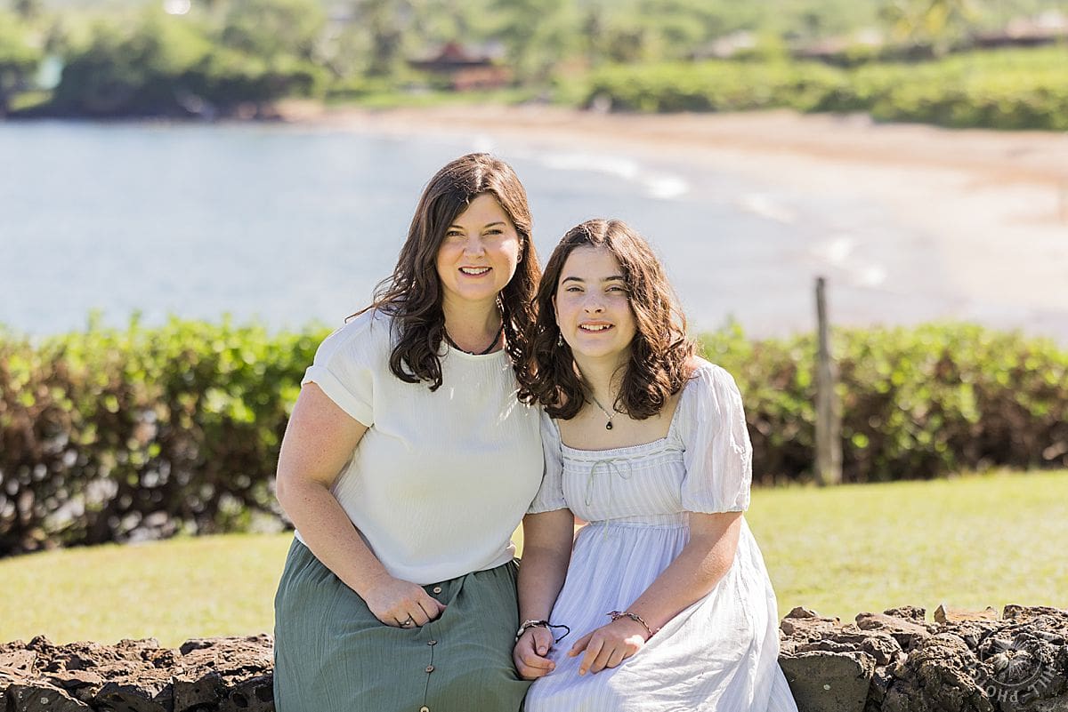 Maui family portrait