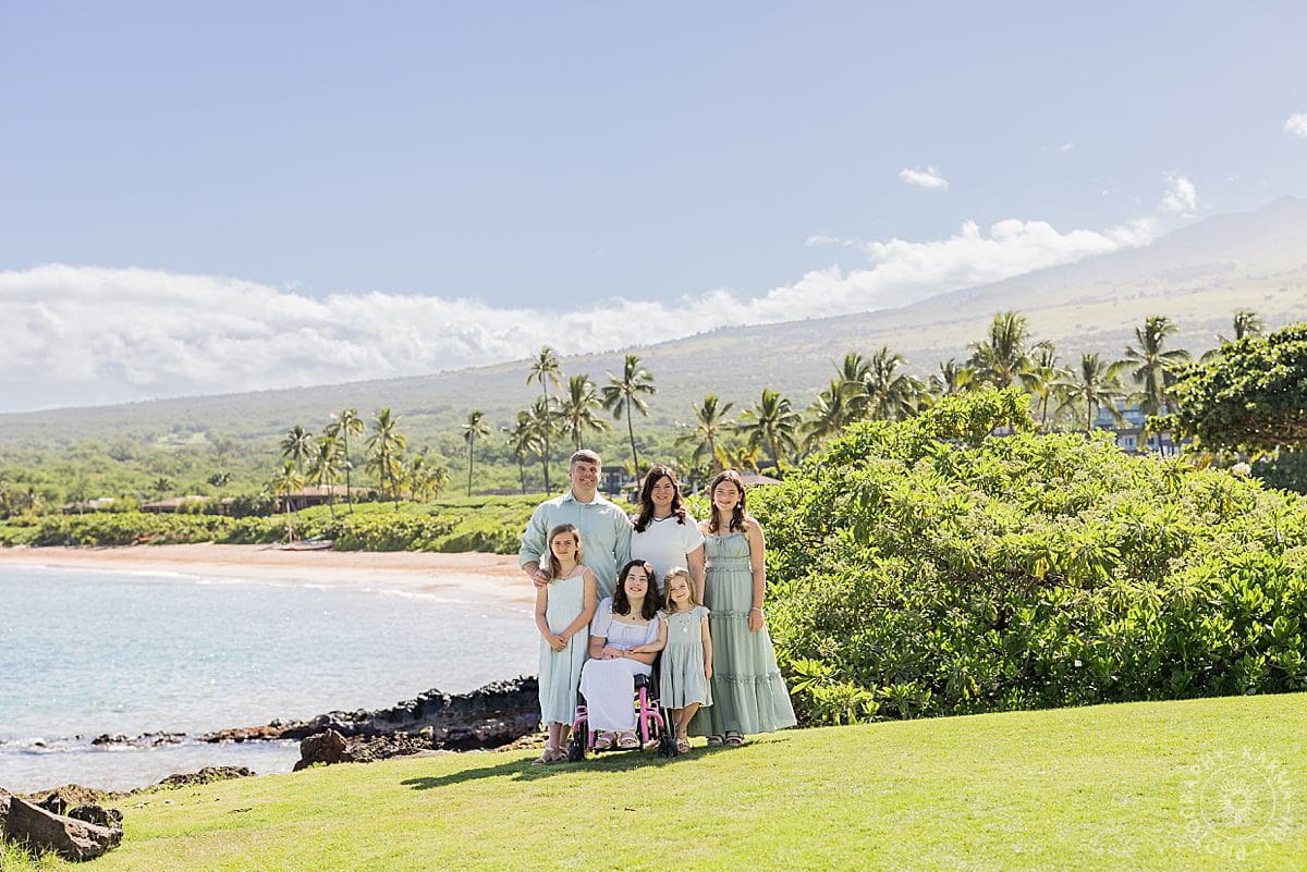 Maui family portrait