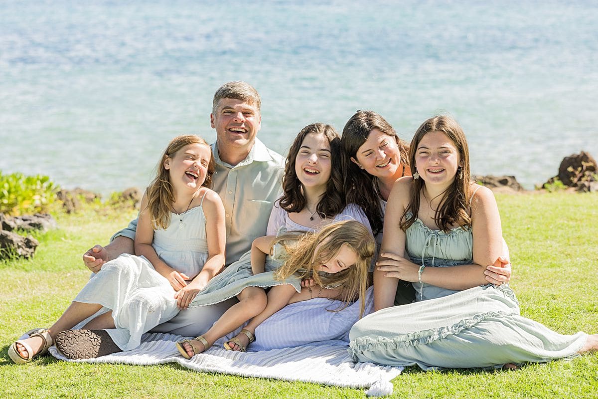 Maui family portrait