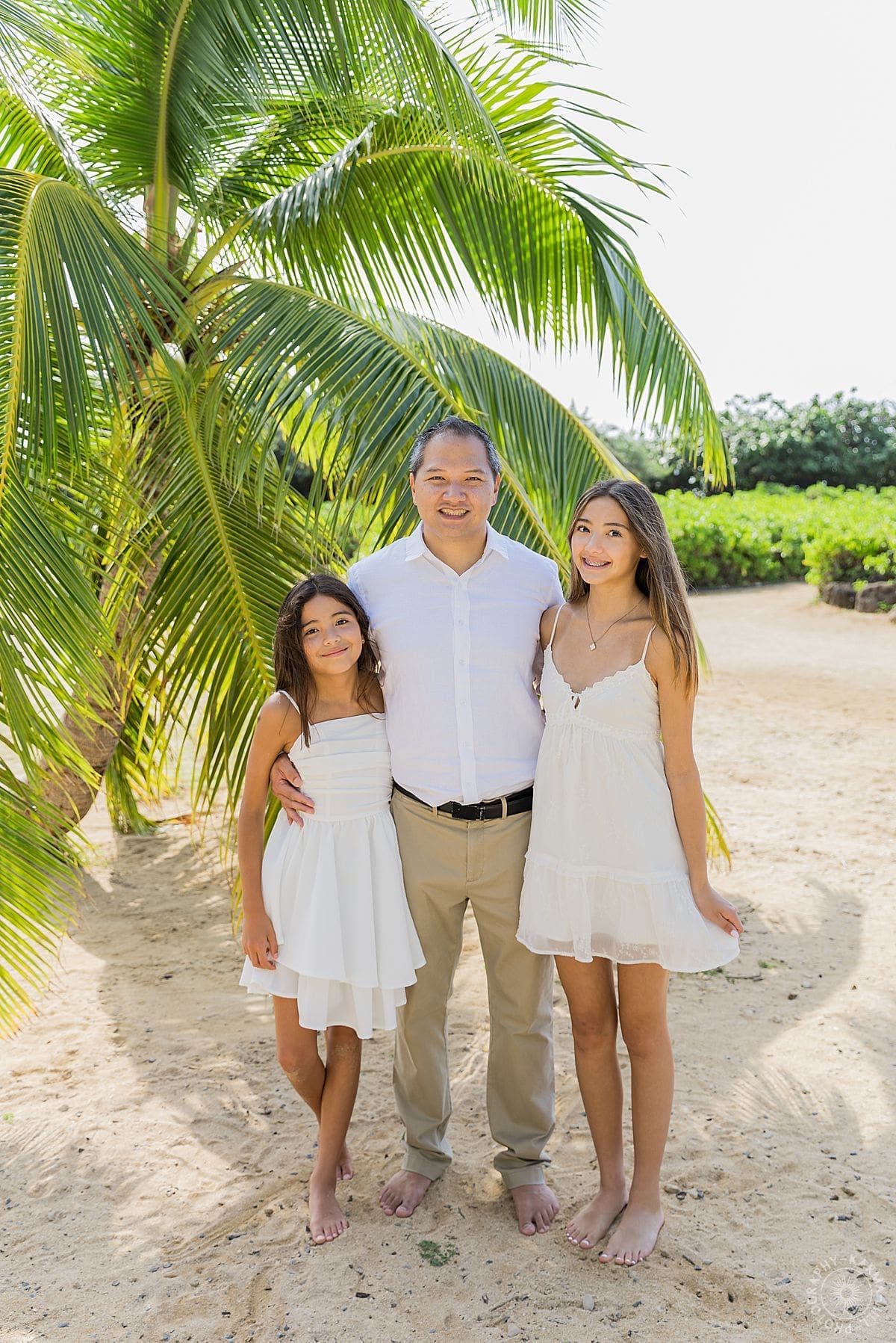 Oahu family portrait