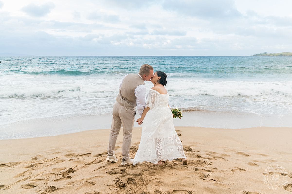 Maui beach elopement