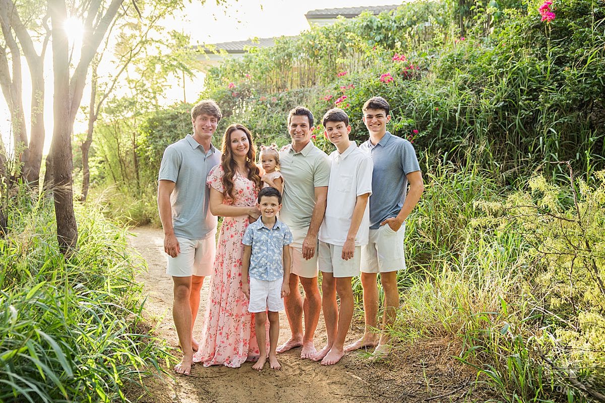 Maui family portrait