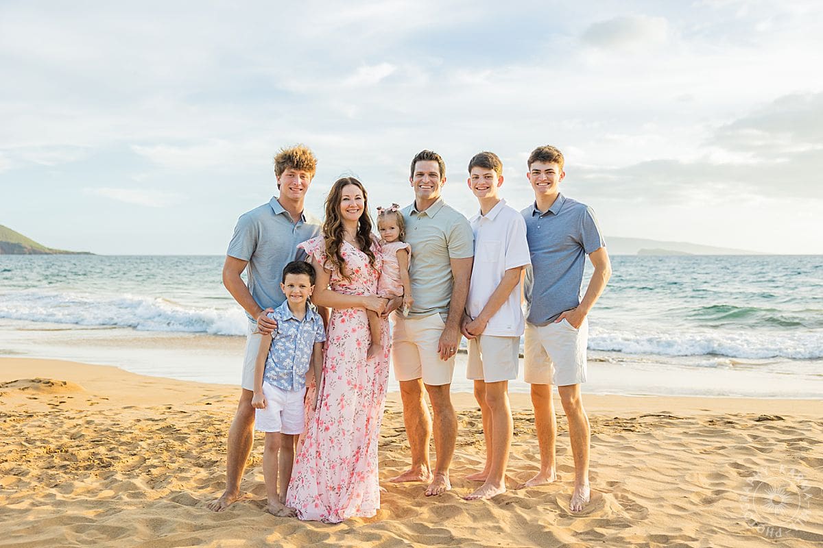 Maui family portrait