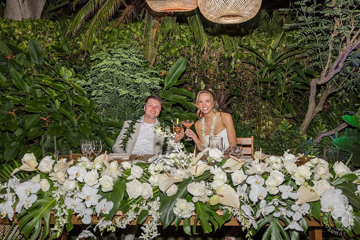 Hawaii venue wedding photography