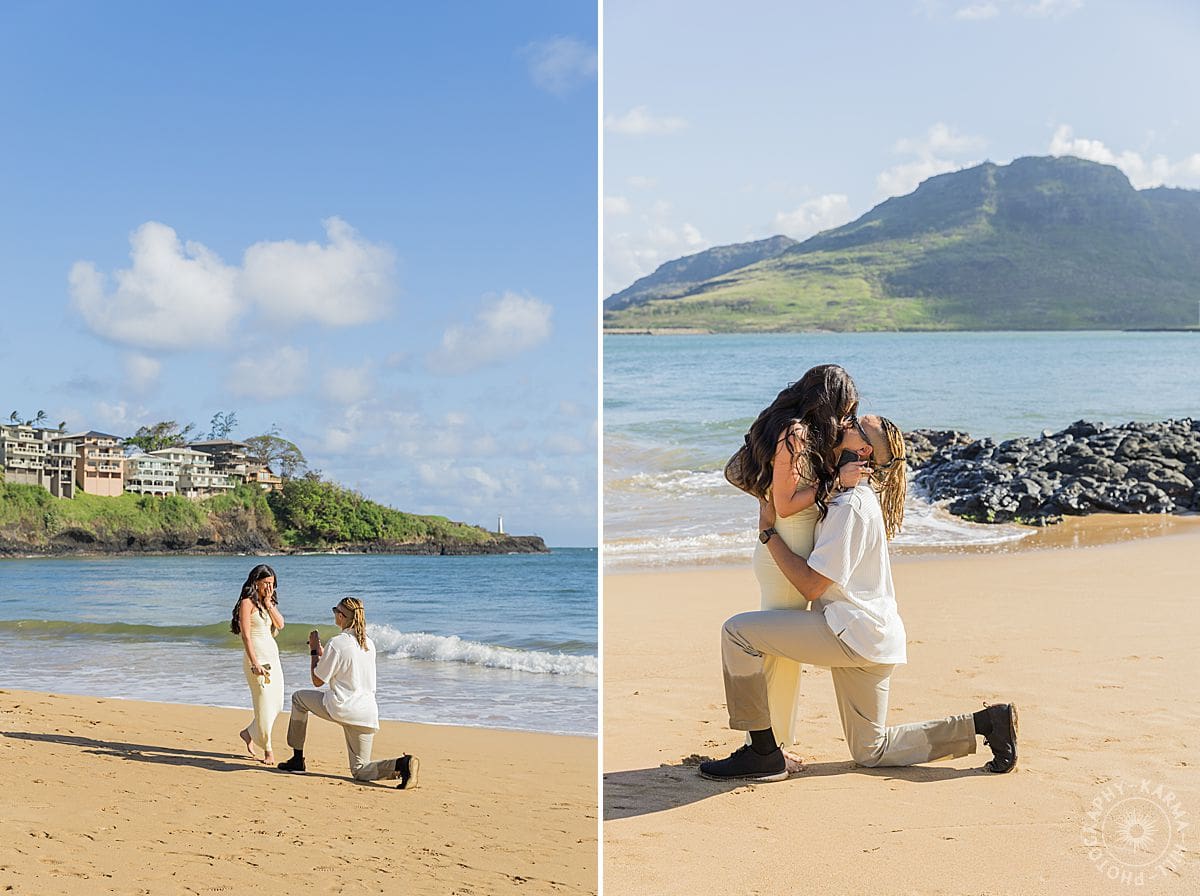 Kauai proposal portraits